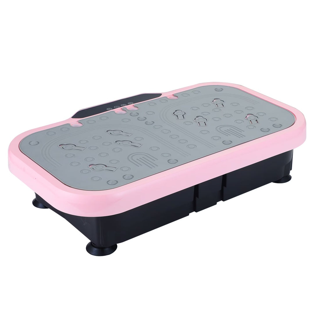 Vibration Plate Fitness Platform With Handle Whole Body Exercise Machine With 120 Speed Levels, Lymphatic Drainage, Fat Burning, And Weight Loss, Perfect For Women, Men, And Home Gym Exercise