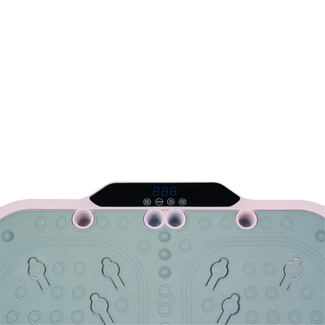 Vibration Plate Fitness Platform With Handle Whole Body Exercise Machine With 120 Speed Levels, Lymphatic Drainage, Fat Burning, And Weight Loss, Perfect For Women, Men, And Home Gym Exercise