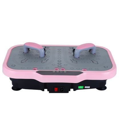 Vibration Plate Fitness Platform With Handle Whole Body Exercise Machine With 120 Speed Levels, Lymphatic Drainage, Fat Burning, And Weight Loss, Perfect For Women, Men, And Home Gym Exercise