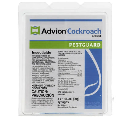 Advion Cockroach Gel – 2 Units AED 80 (11% OFF), Best Roach Killer Solution, Pest Control American, German for Out Door and Indoor Use